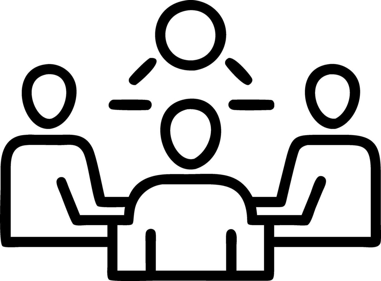 Bokeh Financial Meeting vector