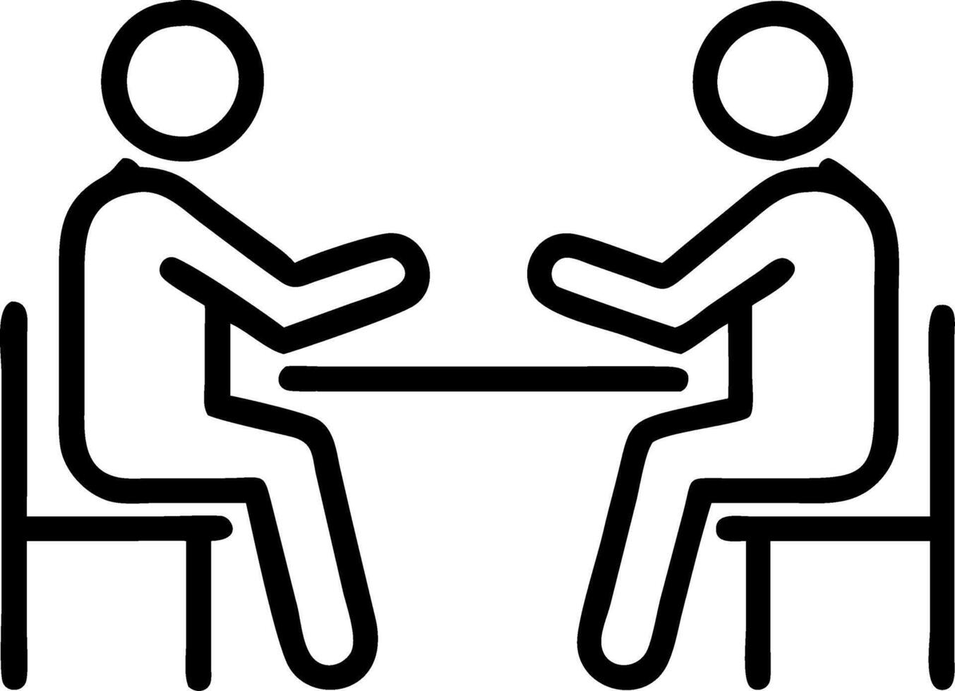 Business Team Negotiating a Deal vector