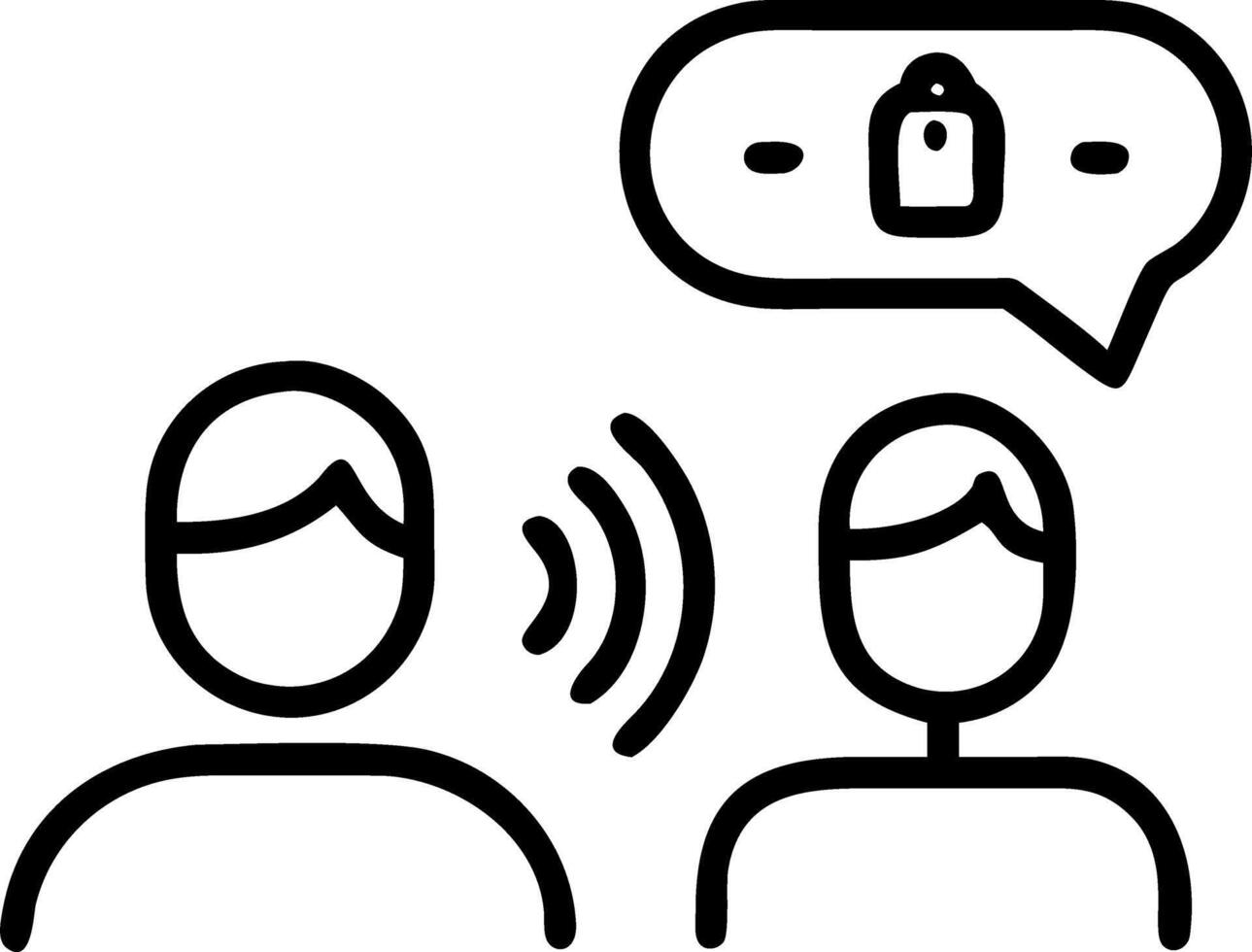 Candid image of a family using voice activated assistants to plan a vacation vector