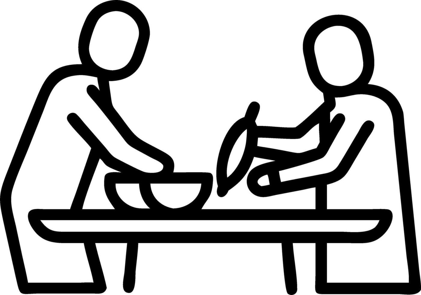Candid shot of a couple preparing a healthy meal together in the kitchen vector