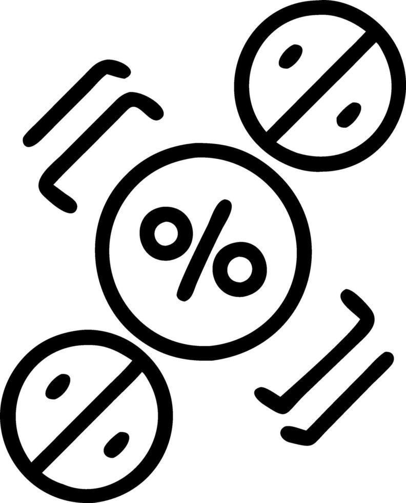 Close up of Virtual Coins in Discount Transaction vector