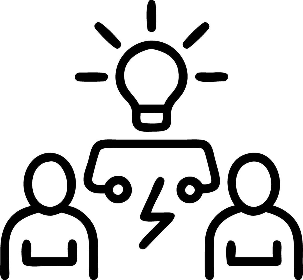 Coders Participating in a Future Hackathon Event vector