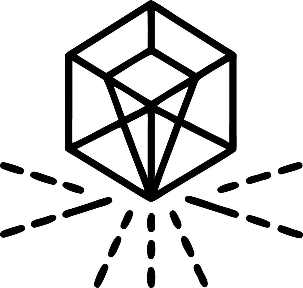 Crystalline data storage vector