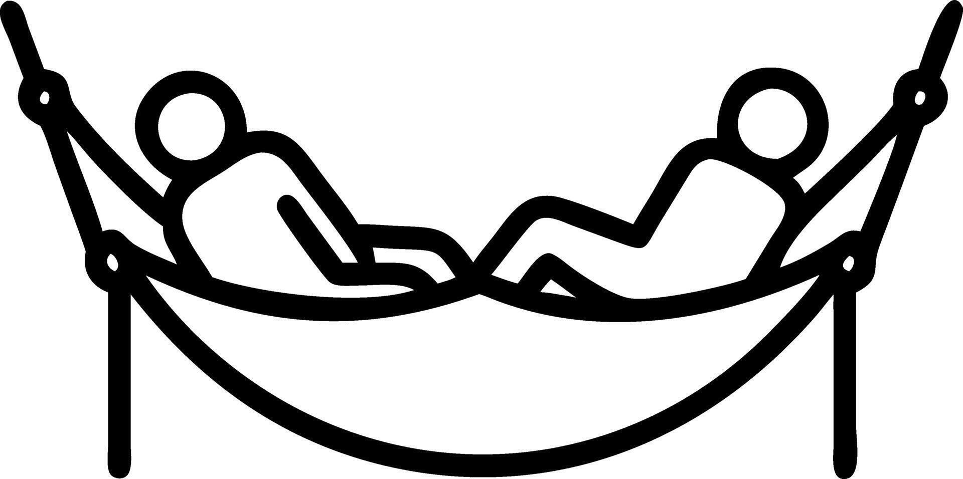 Family relaxing in the backyard hammock candid shot with copy space vector