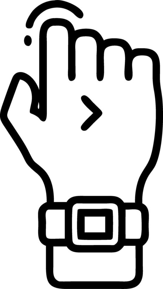 Futuristic Smartwatch Achievement vector
