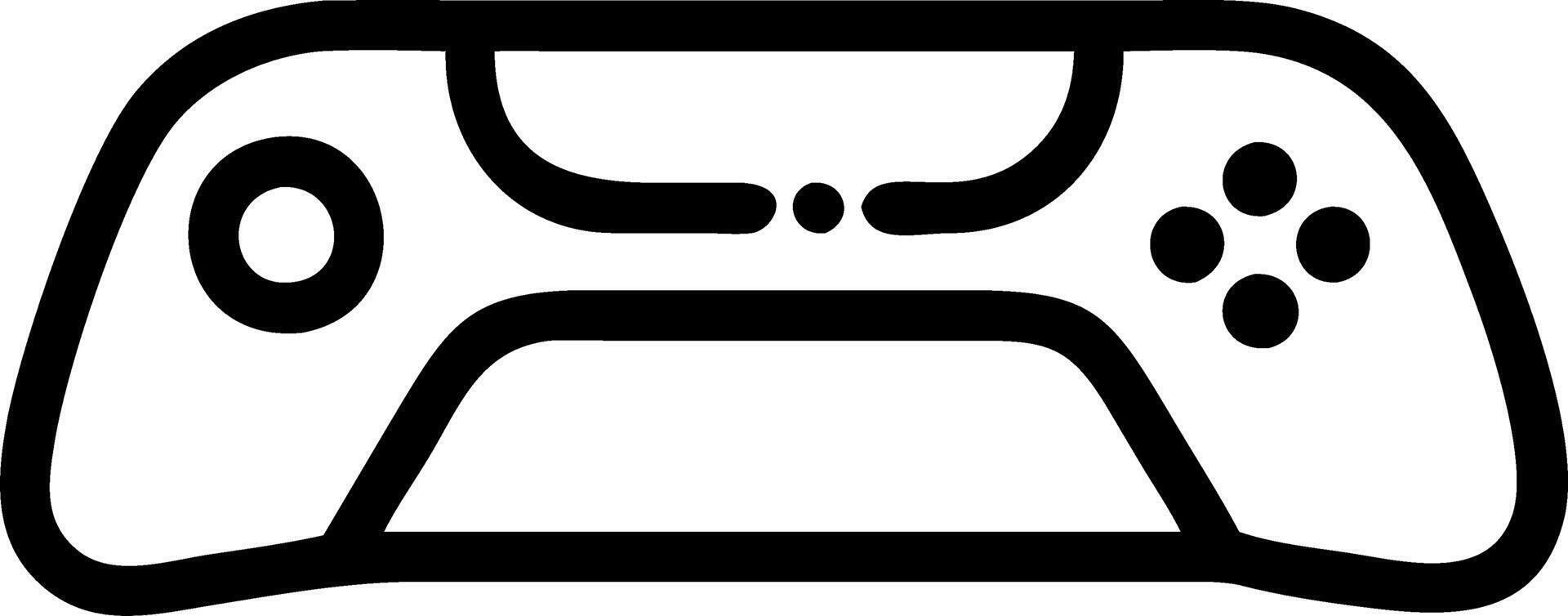 Glossy gaming console on plain surface with copy space vector