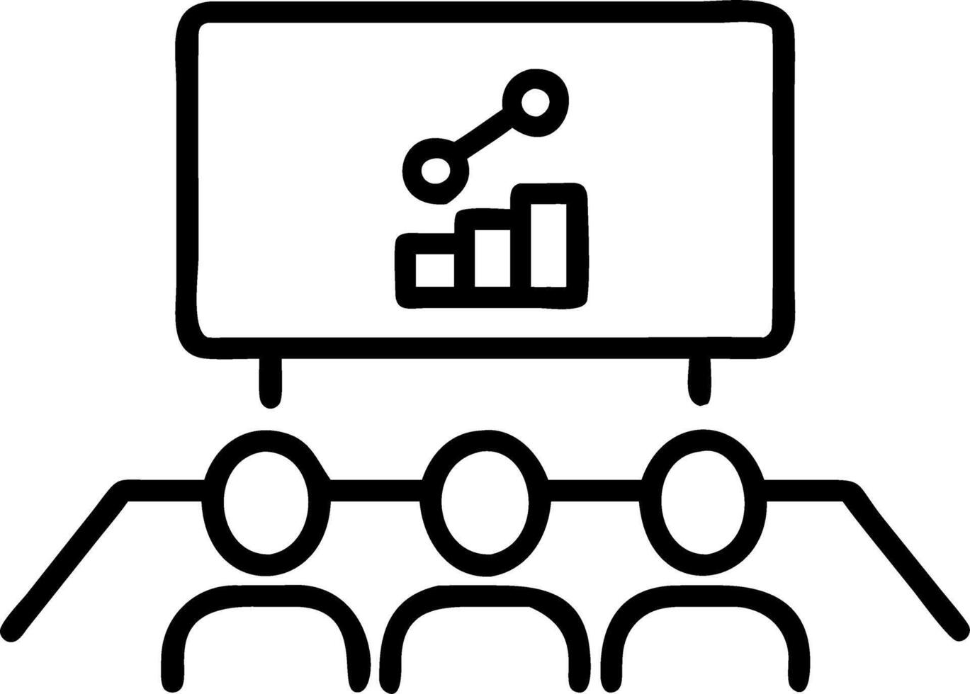 High Tech Conference Room vector