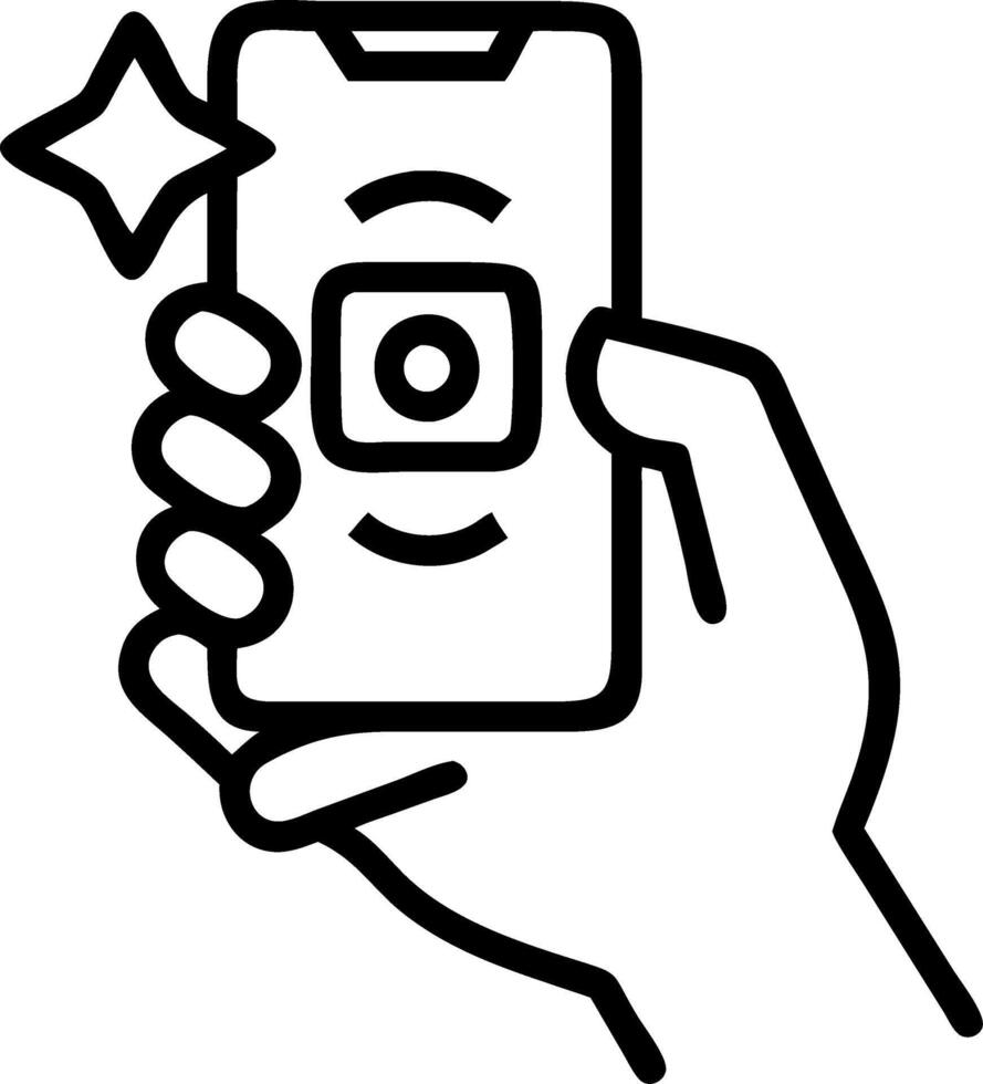 Joyful reaction to cash back reward notification vector