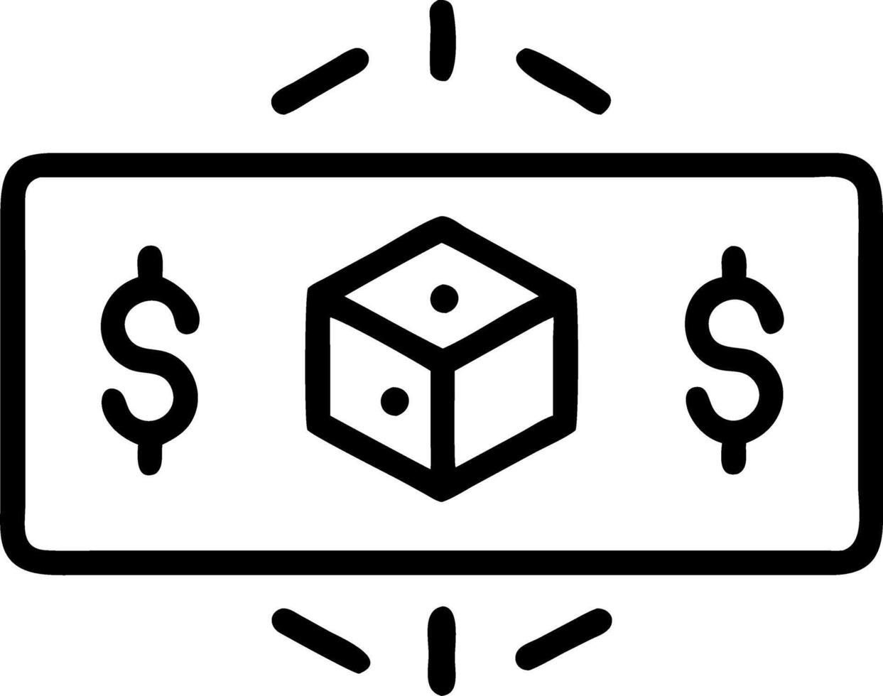 Macro of Digital Cash Flow on Holographic Screen vector