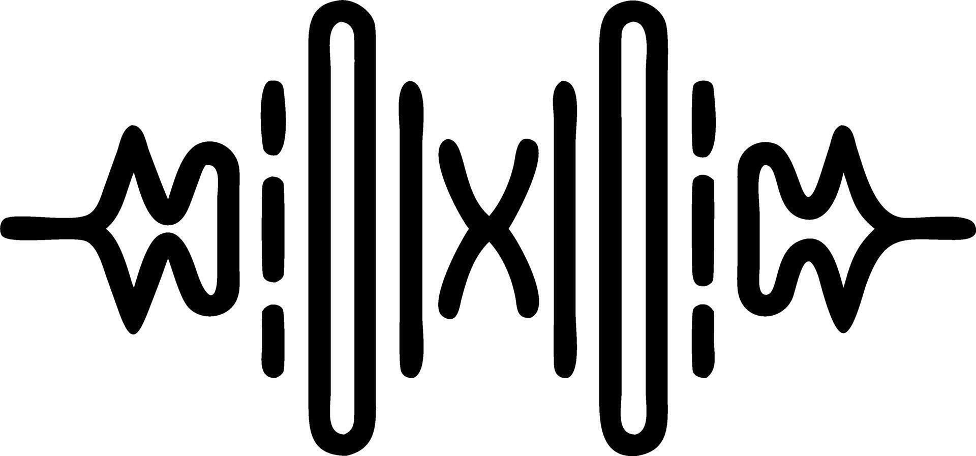 Macro shot of familys voices visualized as holographic waves vector