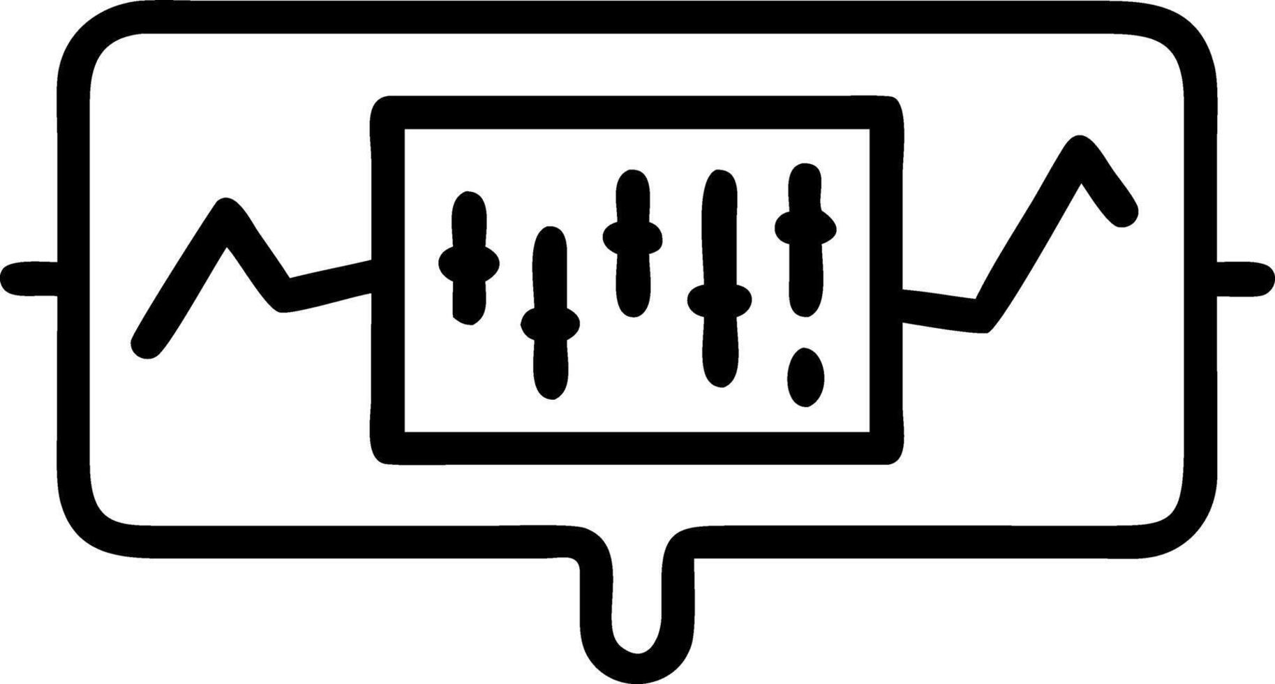 Macro Shot of Holographic Stock Market Ticker vector