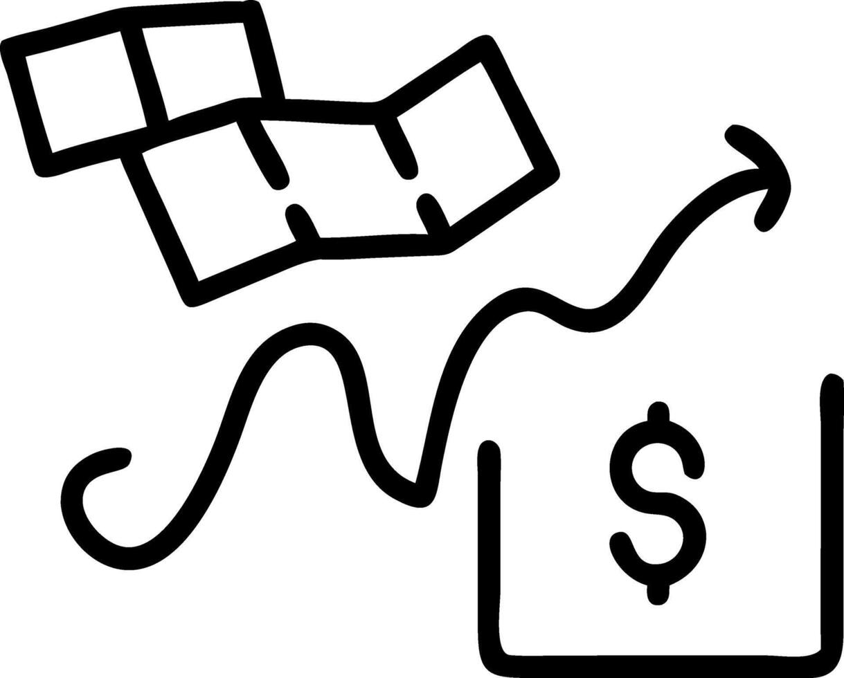 Soft Abstract Financial Planning vector