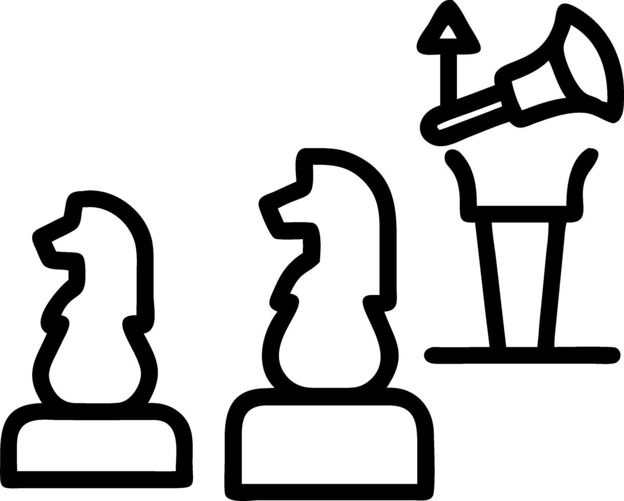 Soft Abstract Market Leadership vector