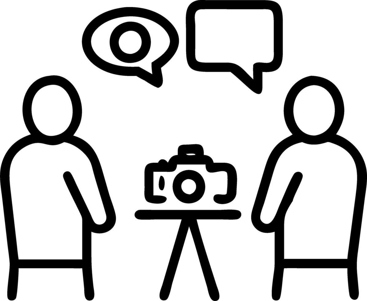 Unexpected business mentorship vector