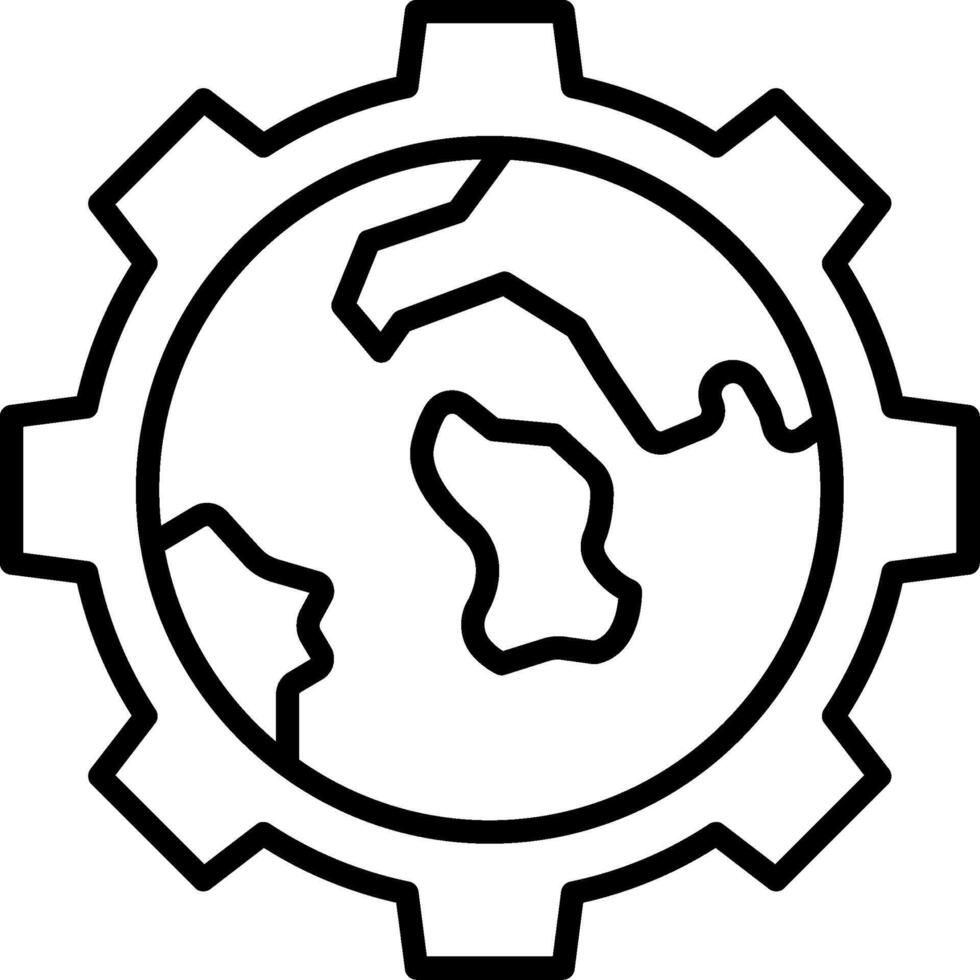 World Icon Design Symbol vector