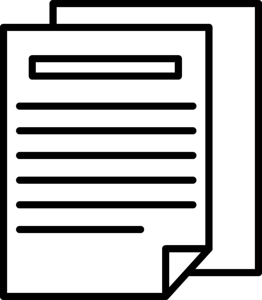 Worksheet Icon Design Symbol vector