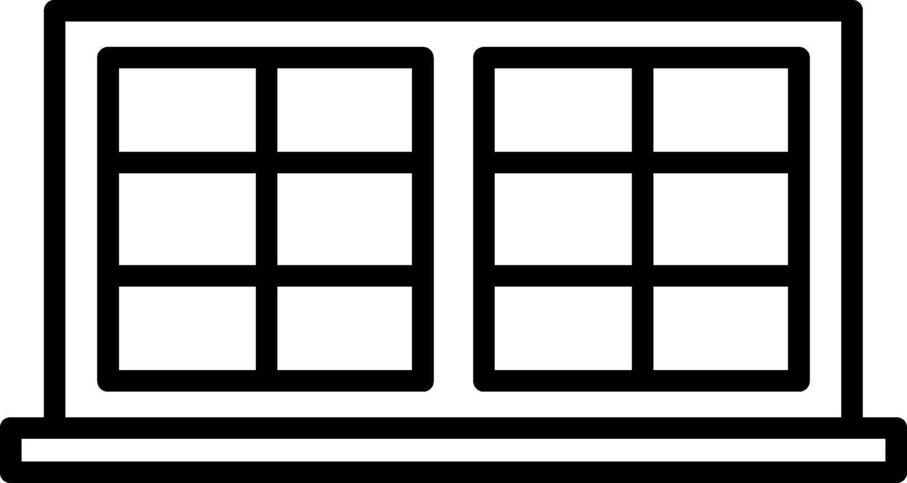 Window Icon Design Symbol vector