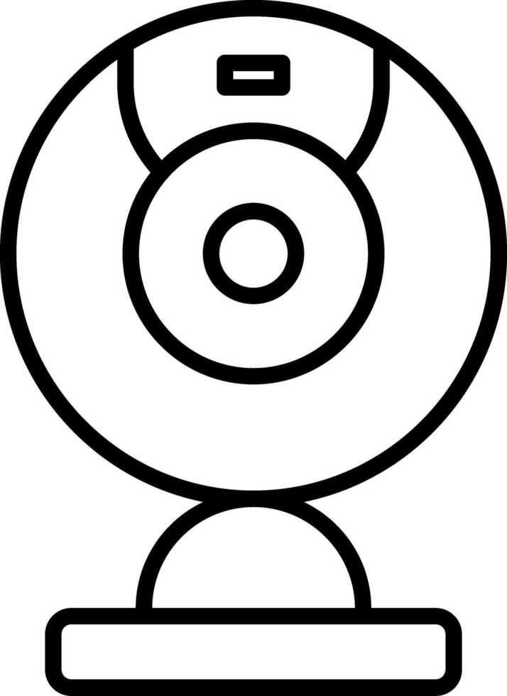 Webcam Icon Design Symbol vector