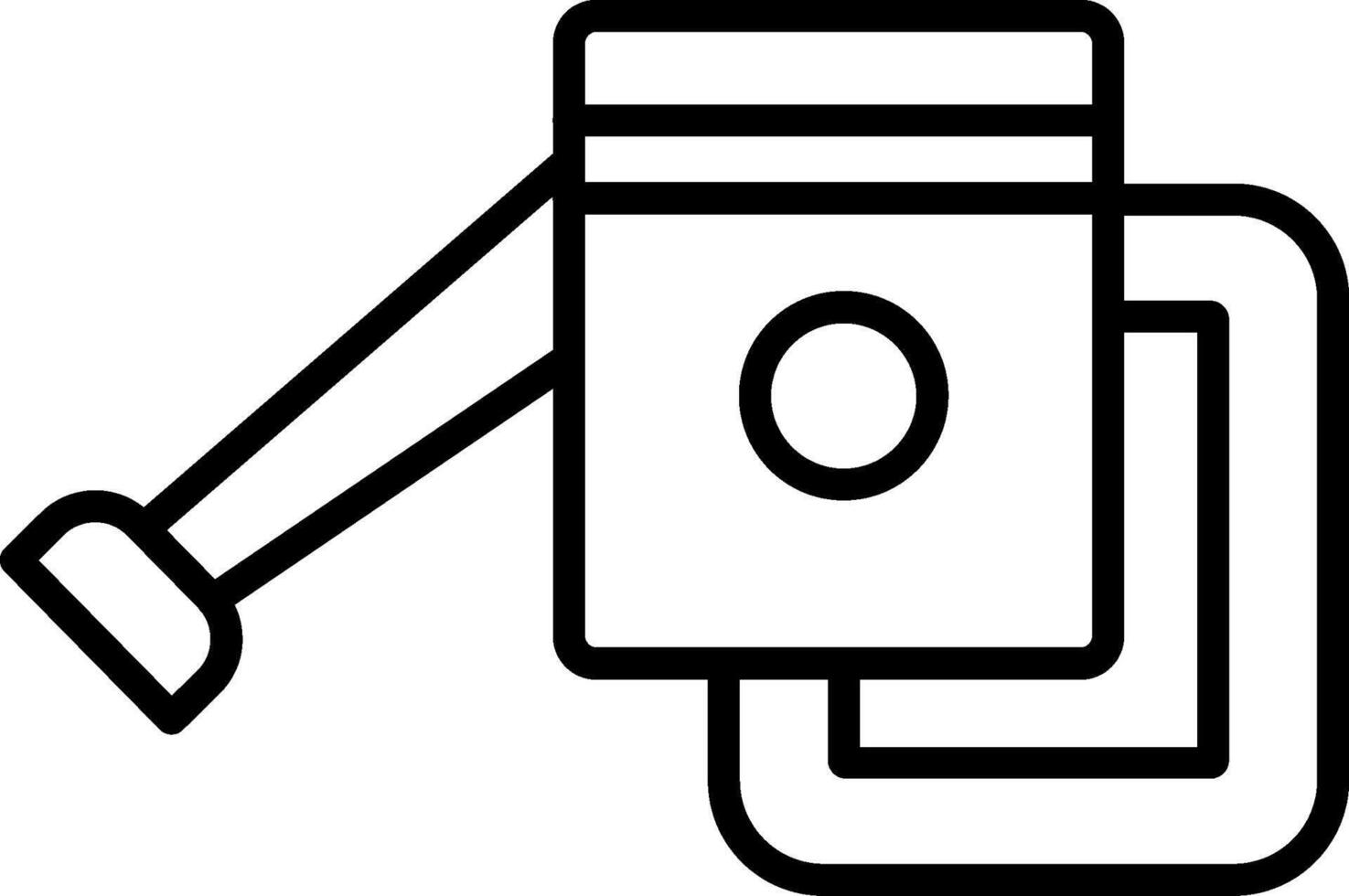Watering Can Icon Design Symbol vector