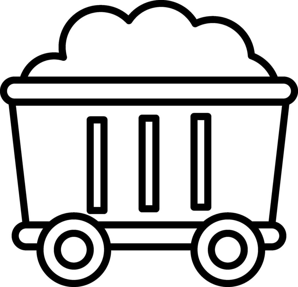 Wagon Icon Design Symbol vector
