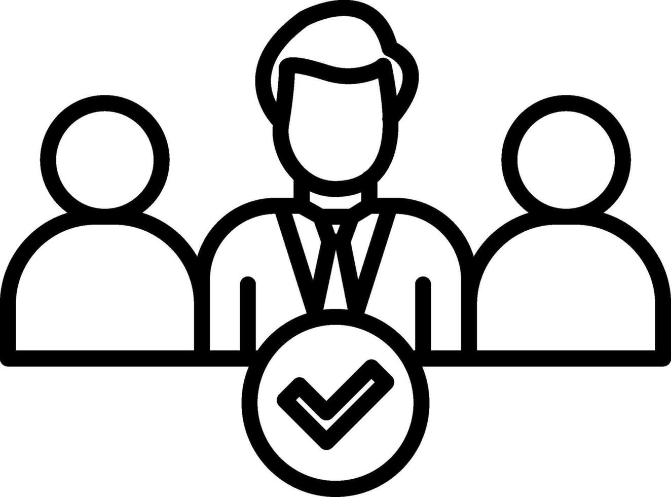 Team Icon Design Symbol vector