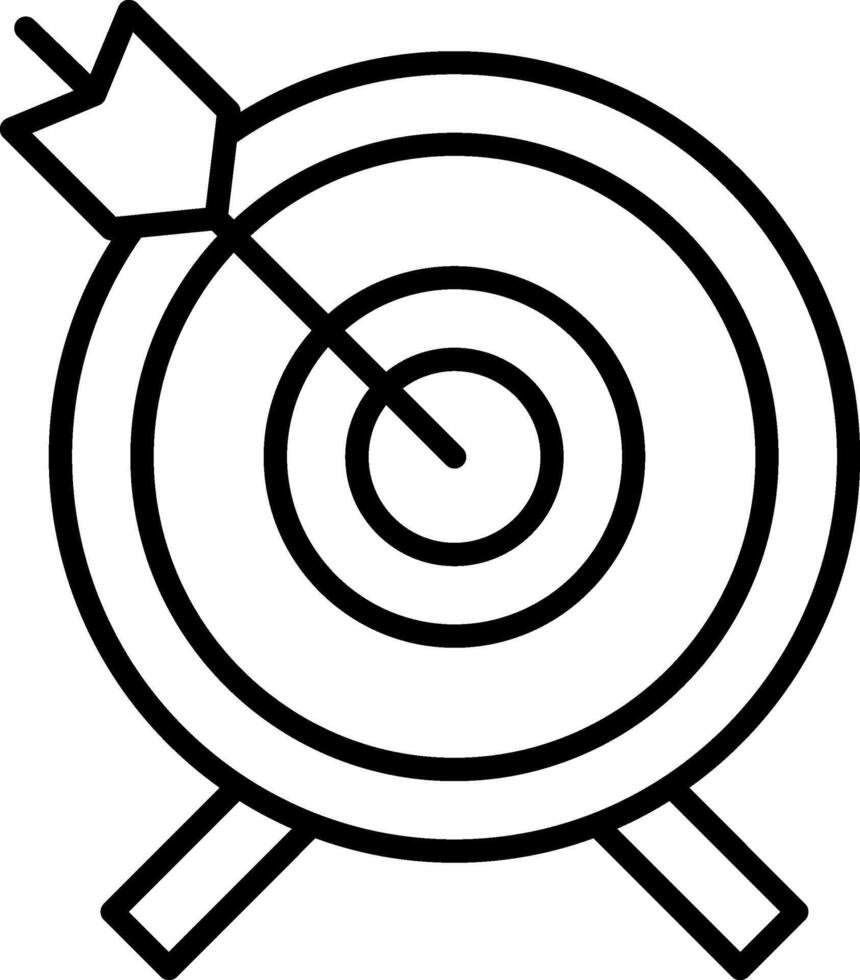 Target Icon Design Symbol vector