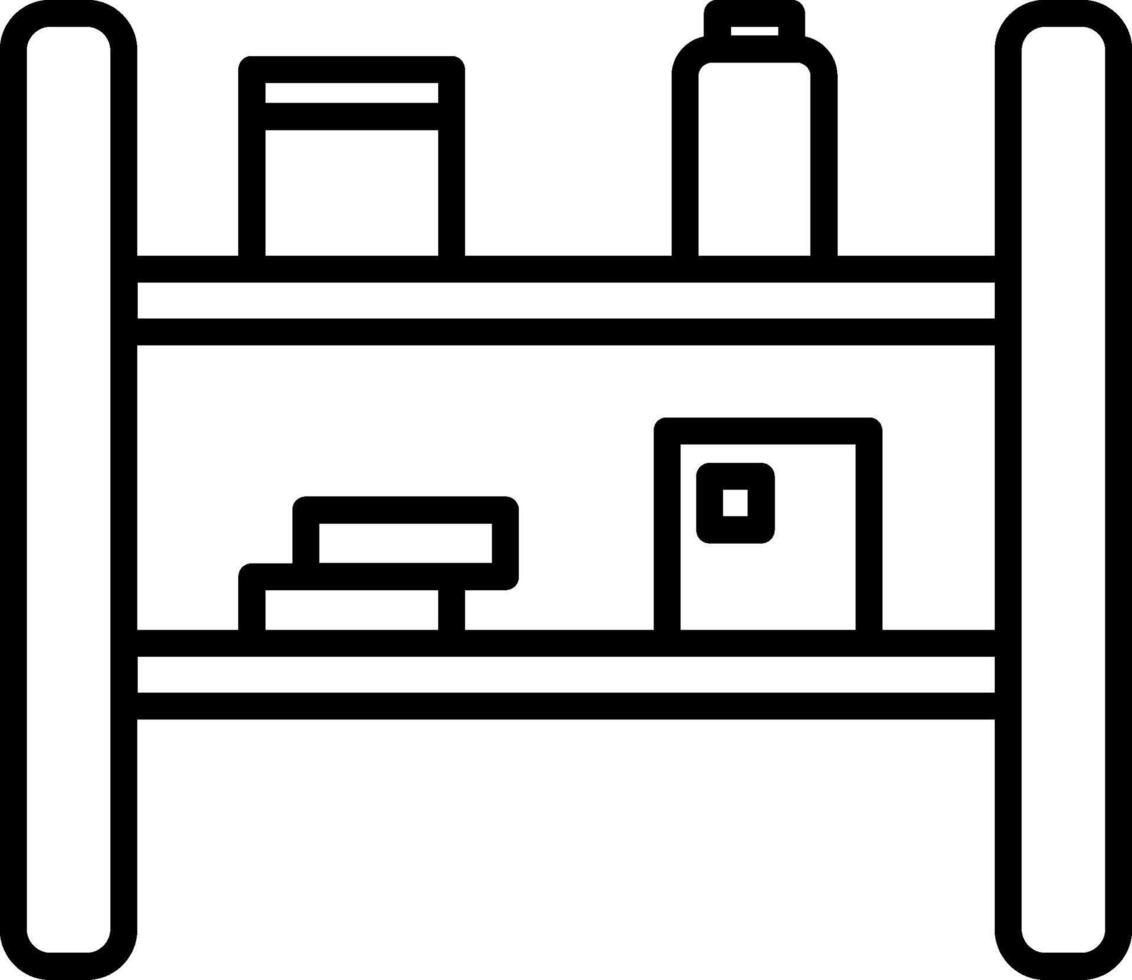 Shelves Icon Design Symbol vector