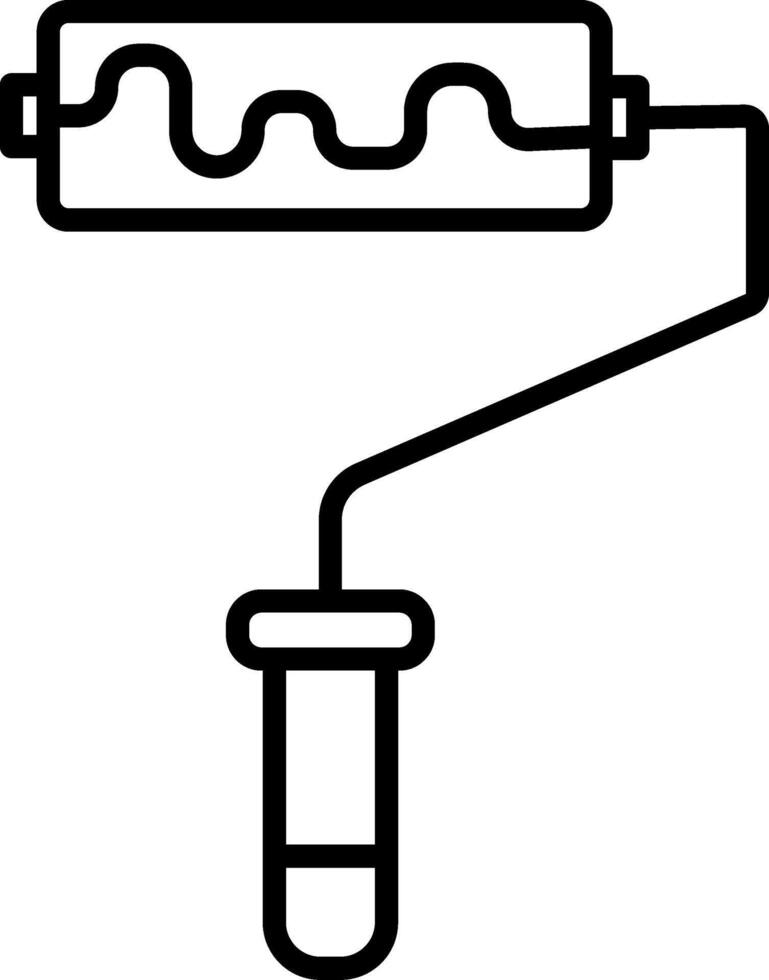 Roller Icon Design Symbol vector
