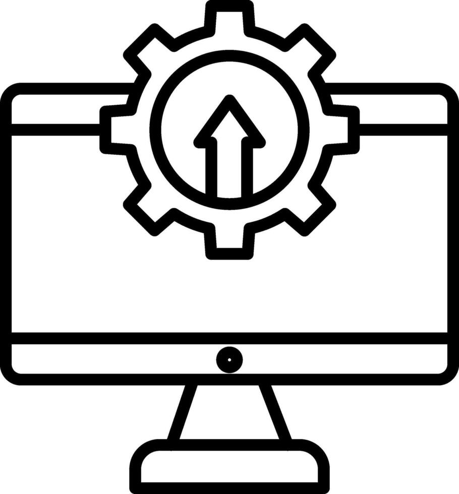 Upgrade Icon Design Symbol vector