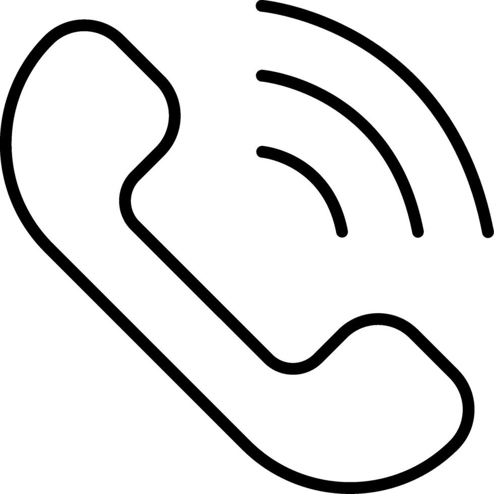 Telephone Icon Design Symbol vector