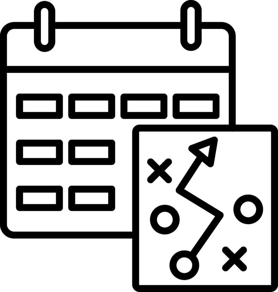 Strategy Icon Design Symbol vector