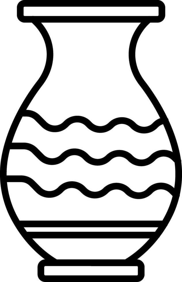 Pottery Icon Design Symbol vector