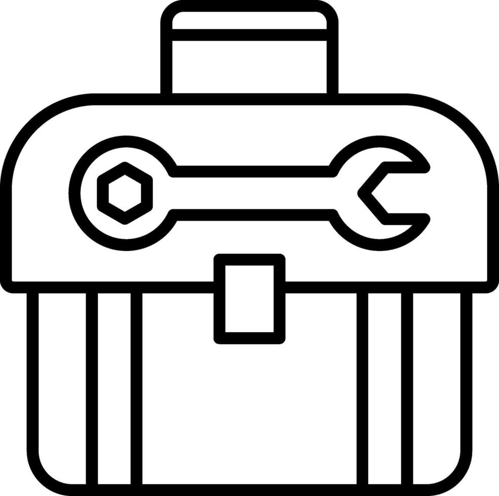 Toolbox Icon Design Symbol vector