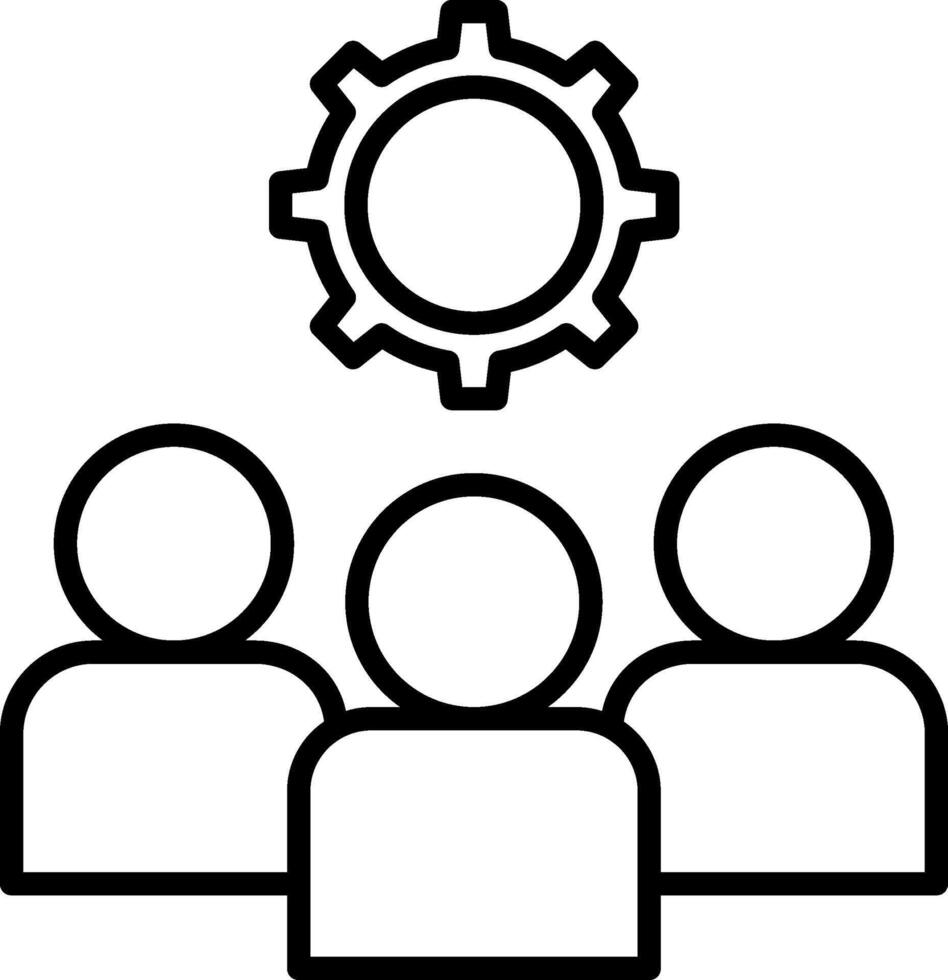 Teamwork Icon Design Symbol vector