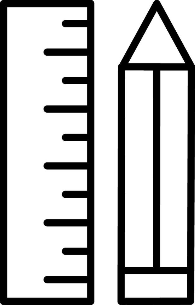 Stationary Icon Design Symbol vector