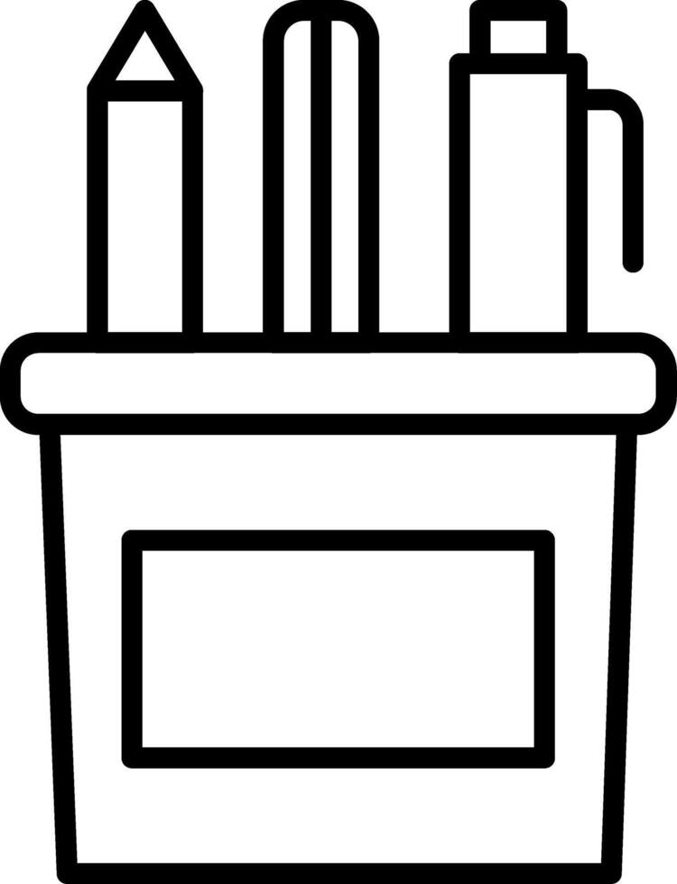 Stationery Icon Design Symbol vector