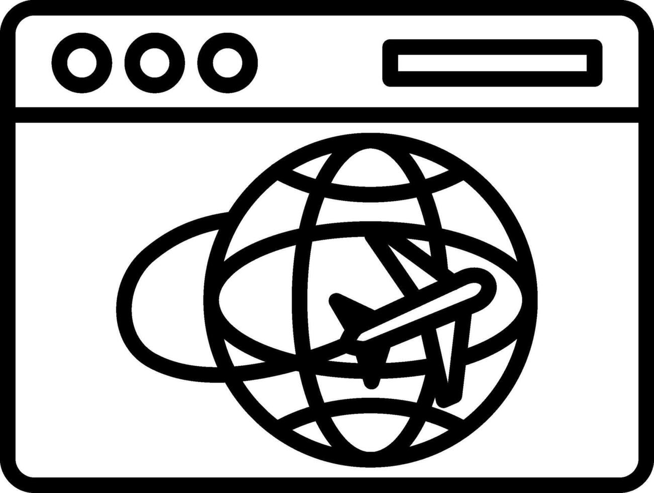 Travel Icon Design Symbol vector