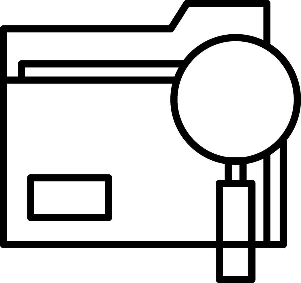 Search Icon Design Symbol vector