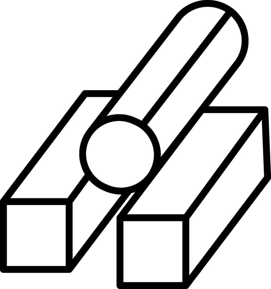 Steel Icon Design Symbol vector