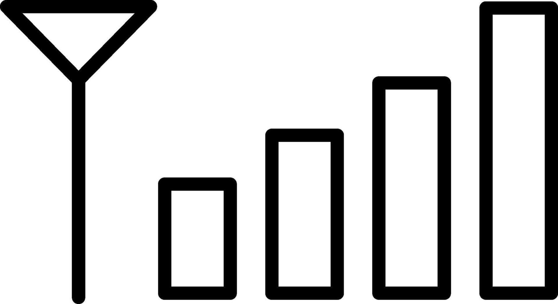 Signal Icon Design Symbol vector