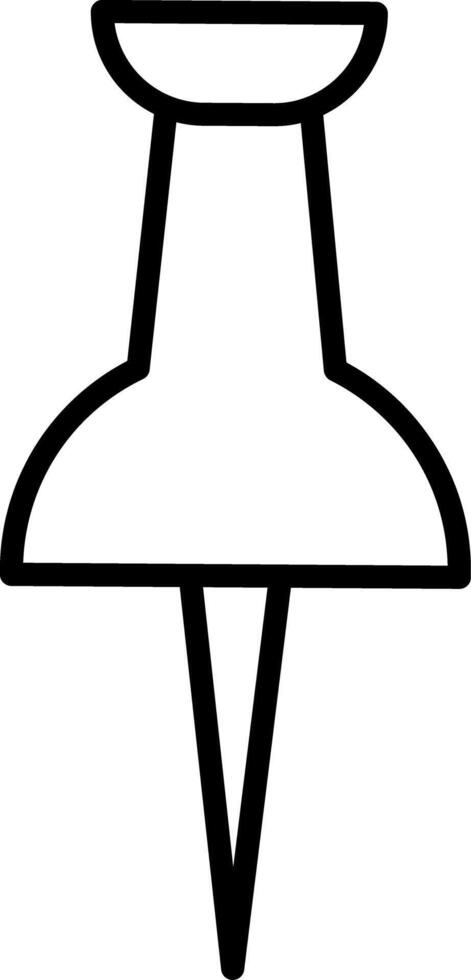 Pin Icon Design Symbol vector