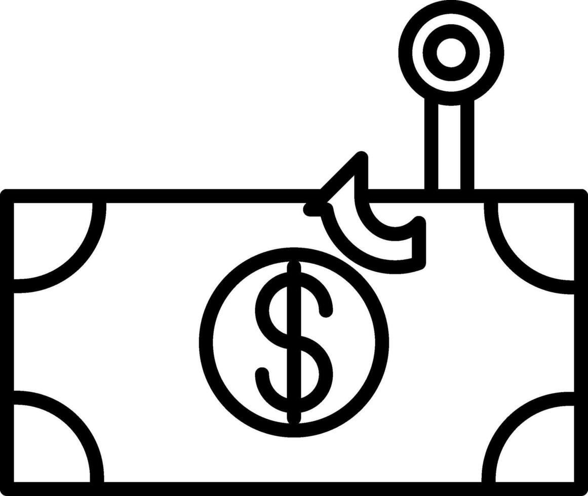 Phishing Icon Design Symbol vector