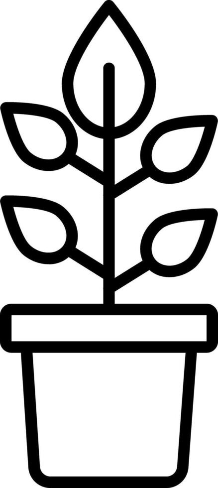 Plant Icon Design Symbol vector
