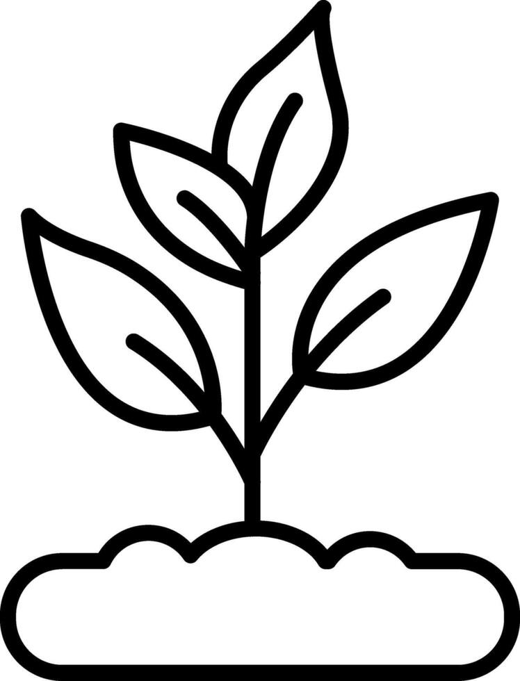 Plant Icon Design Symbol vector