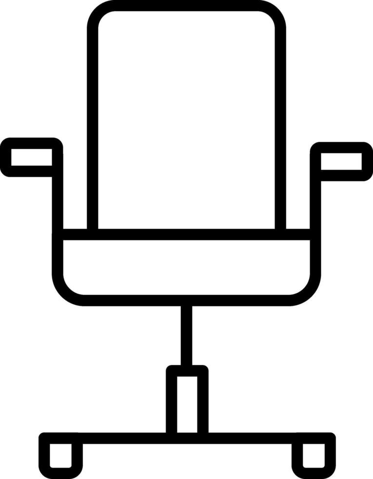 Office Chair Icon Design Symbol vector