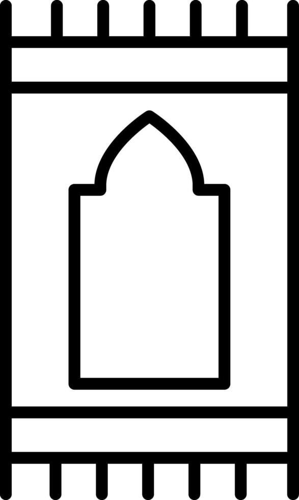 Sajadah Icon Design Symbol vector
