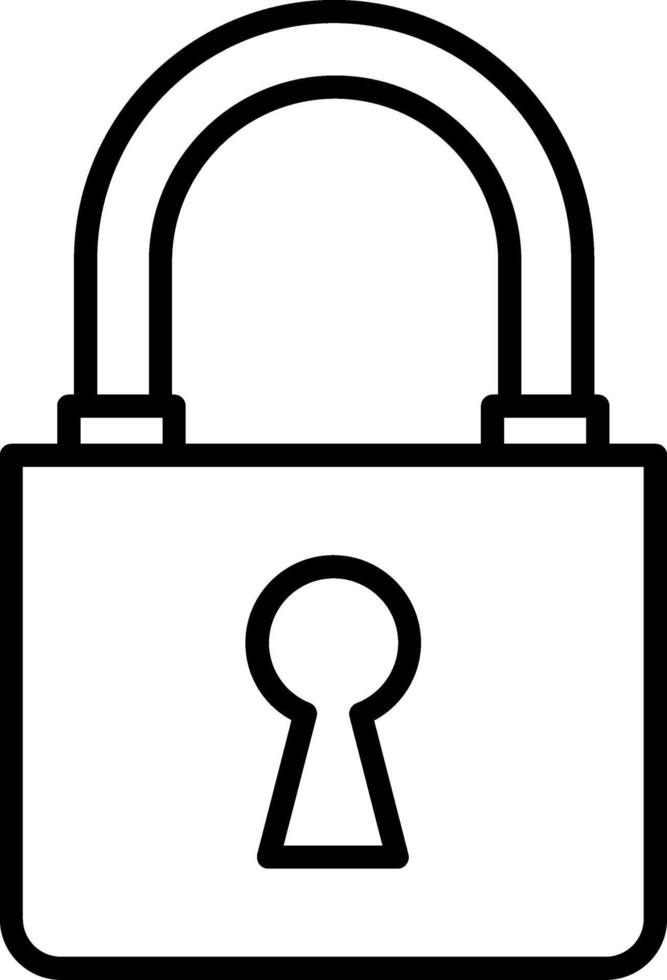 Padlock Icon Design Symbol vector