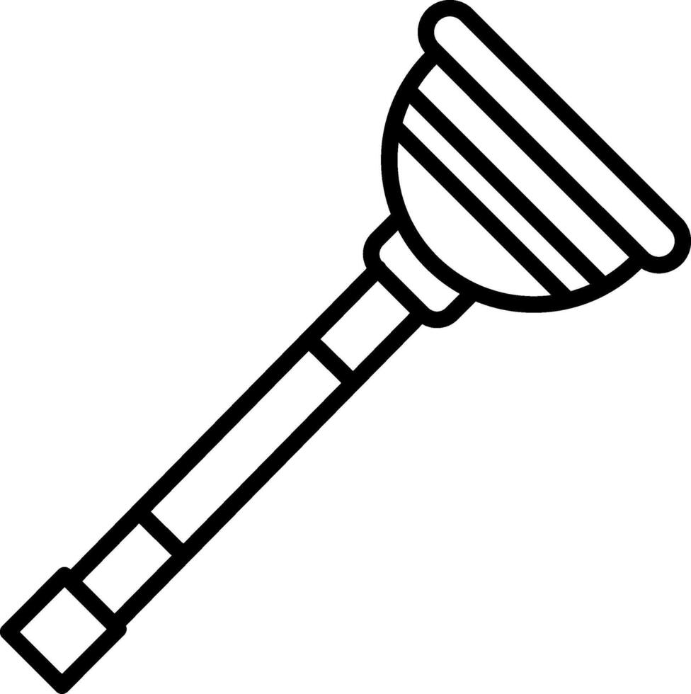Plunger Icon Design Symbol vector