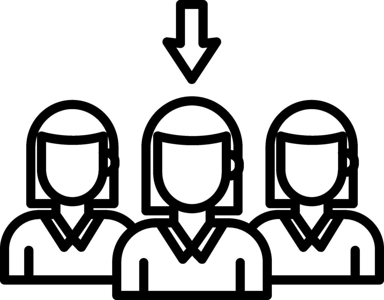 New Hire Icon Design Symbol vector