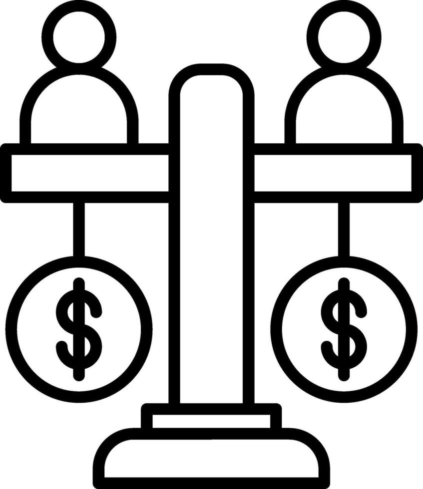 Equity Icon Design Symbol vector